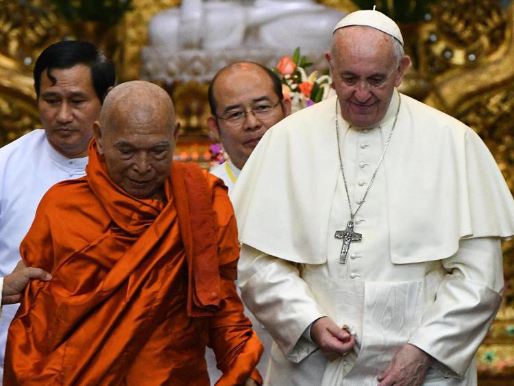 Papa Francesco: “Le parole di Buddha una guida”