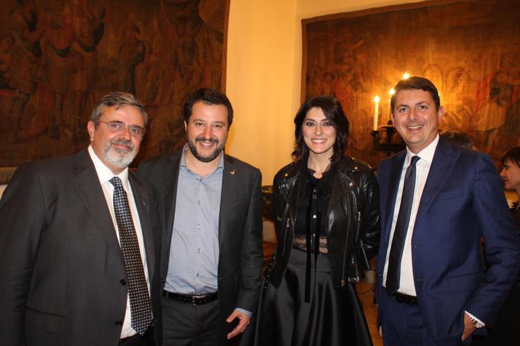 Diacetti con Capone Salvini e Isoardi
