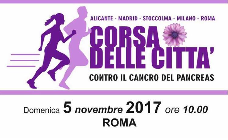 Tumori: a Roma domenica la 'Corsa delle città' per ricerca sul pancreas