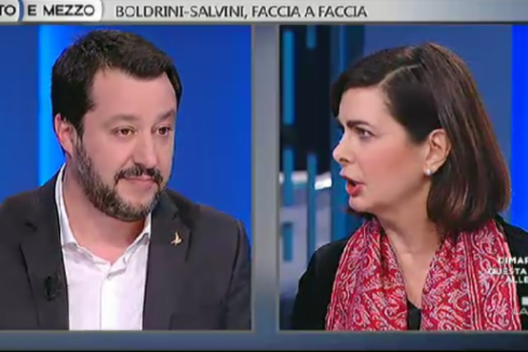 Boldrini-Salvini, scintille sui migranti