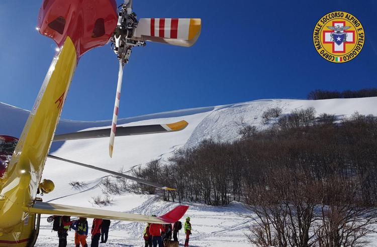 Valanga a Campo Felice, morti due sciatori