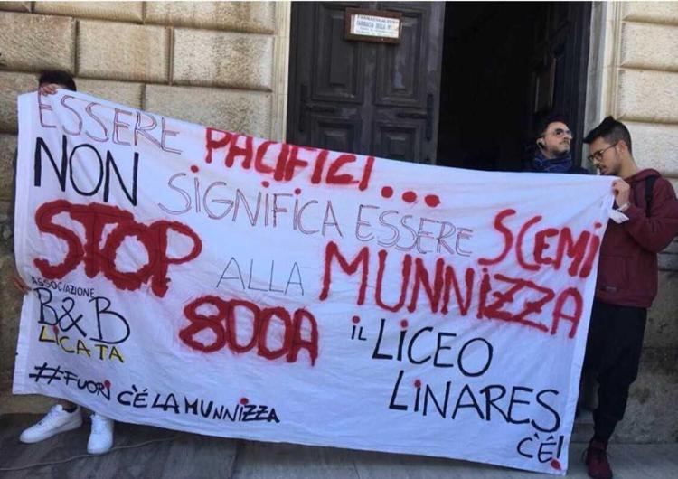 La protesta a Licata