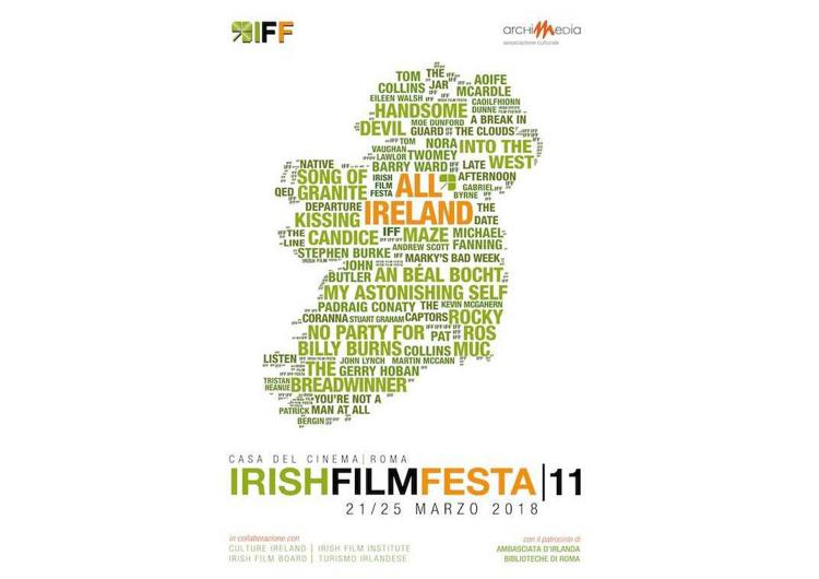 A Roma l'Irish Film Festa con tributo a Byrne
