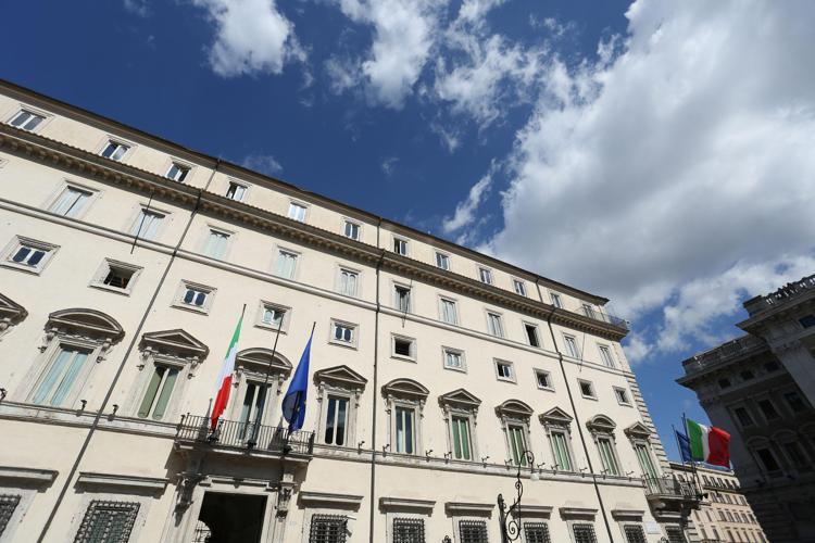Palazzo Chigi, sede istituzionale del governo (FOTOGRAMMA)
