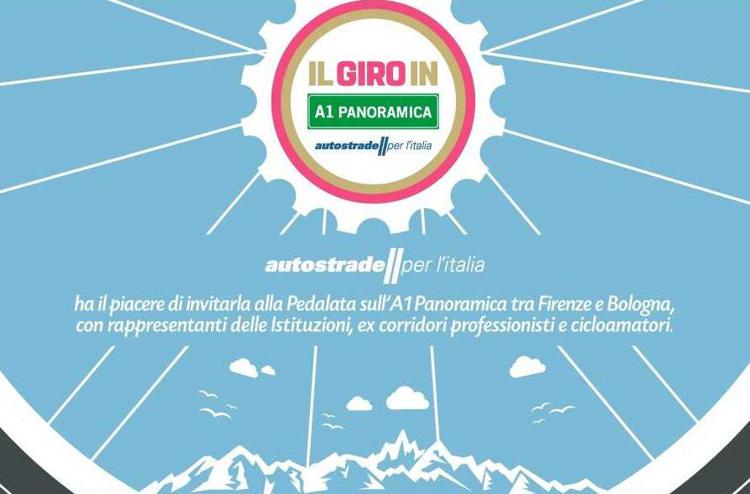 'Il Giro in A1 Panoramica', partiti i quasi 1000 ciclisti