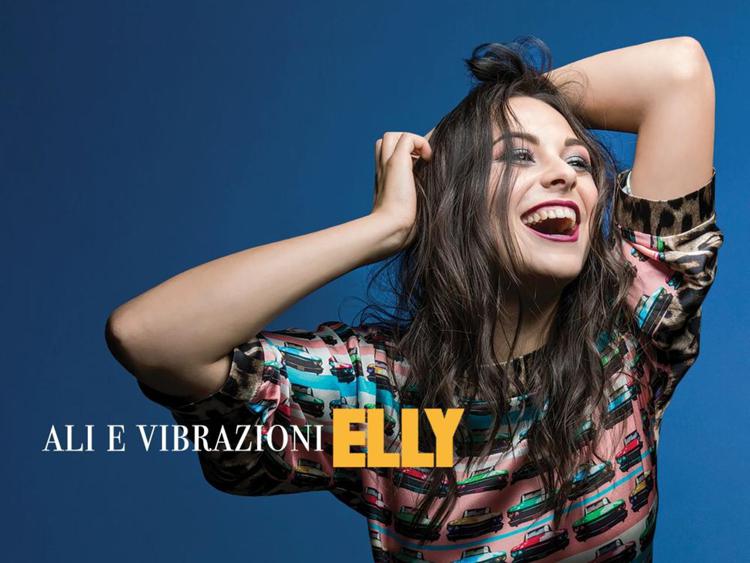 cover del singolo 'Ali e vibrazioni' di Elly