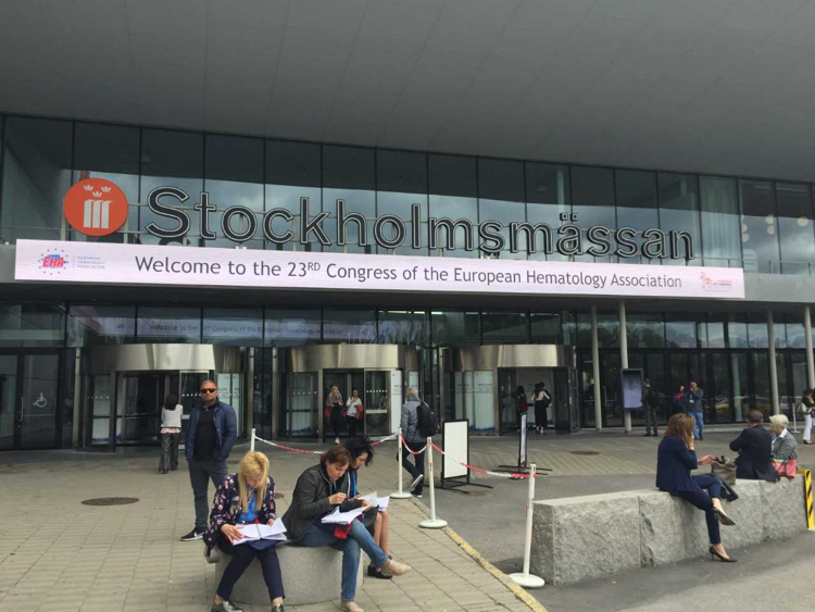 Il Congresso europeo di ematologia di Stoccolma (Foto Adnkronos Salute)