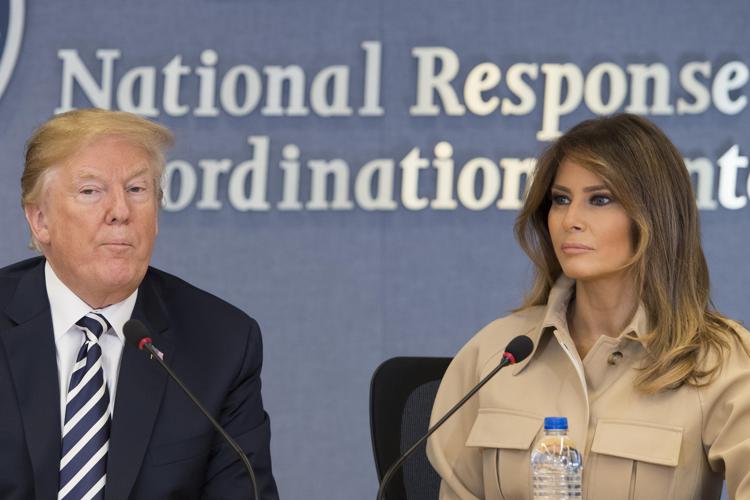 Donald Trump e la First Lady Melania (AFP PHOTO)