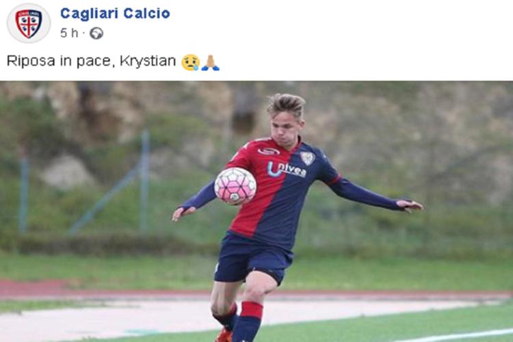 (Post Facebook 'Cagliari Calcio')