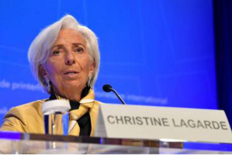 Christine Lagarde, managing director dell'Fmi (Fotogramma/Ipa) - FOTOGRAMMA/IPA