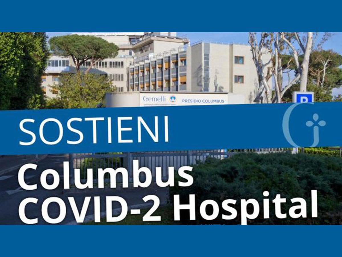 Gemelli, raccolta fondi per Columbus Covid-2 Hospital di Roma