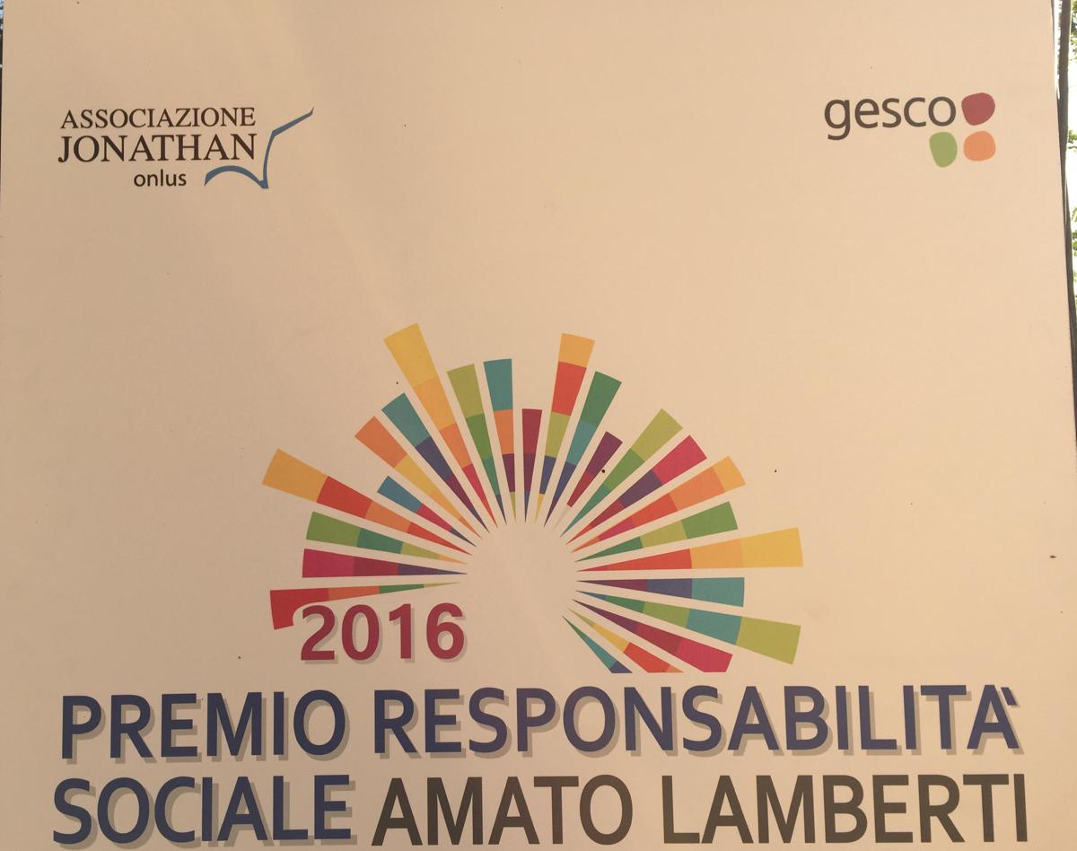 Premio Responsabilità Sociale Amato Lamberti 2016