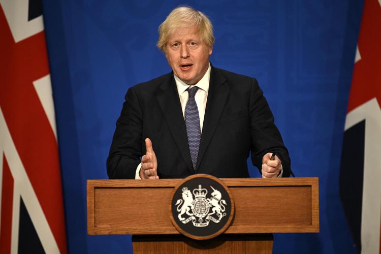 Il premier britannico Boris Johnson - (Afp)