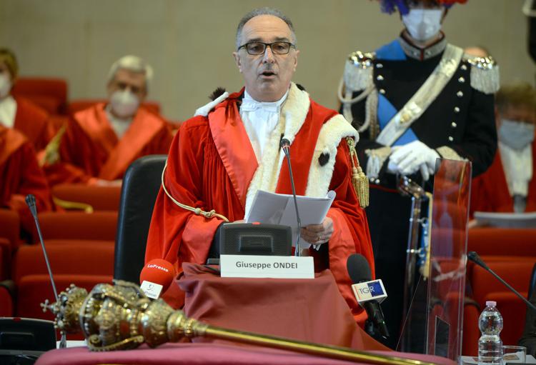 Giuseppe Ondei, presidente della corte d'Appello di Milano (Fotogramma)