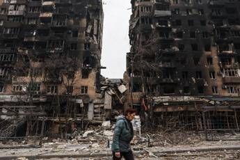Distruzione in Ucraina (Afp)