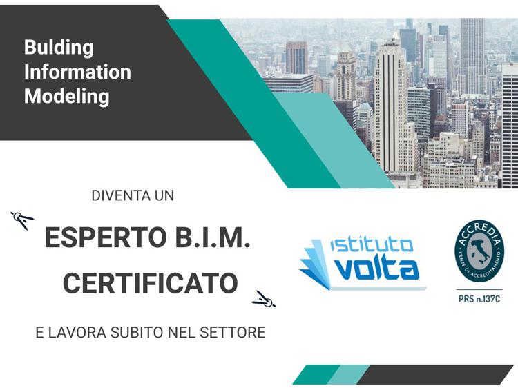 Istituto Volta è Organismo di Certificazione Accredia per la certificazione delle figure professionali BIM