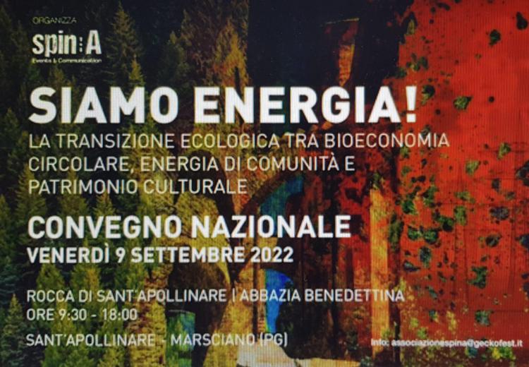 Transizione ecologica verso rinnovabili: venerdì a Marsciano convegno 