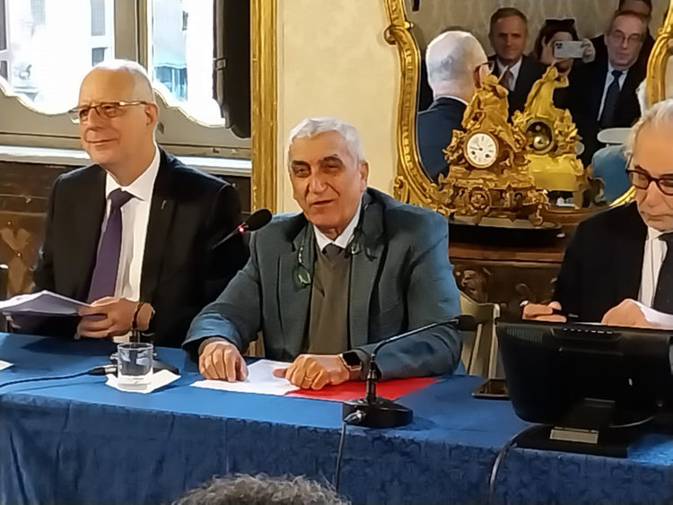 Il neo presidente del Cni, Consiglio nazionale ingegneri, Angelo Domenico Perrini.