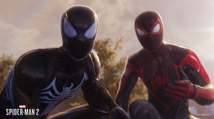 Marvel Spider-Man 2 per PS5, trailer con Venom e il gioco in azione