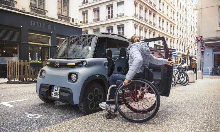 Citroen AMI for All: il quadriciclo elettrico per persone con disabilità