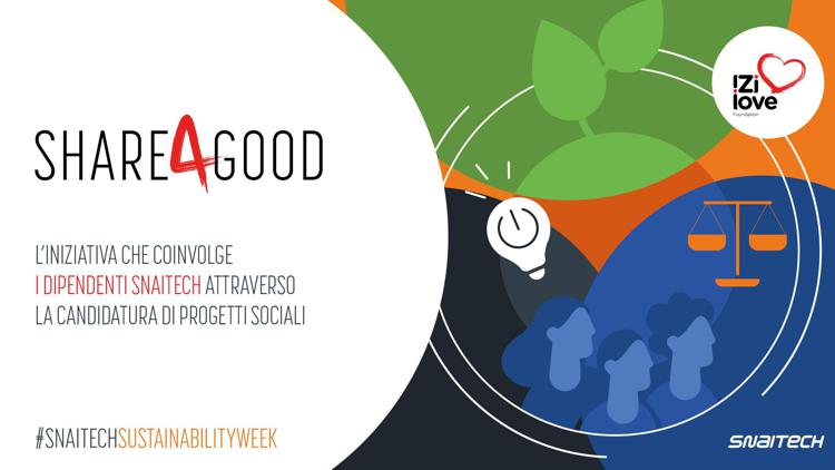 Parte la terza edizione di Share 4 Good, l’iniziativa Snaitech di Corporate Social Sustainability