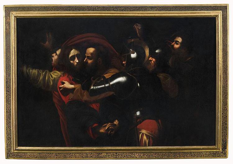 In mostra prima versione della 'Presa di Cristo' di Caravaggio