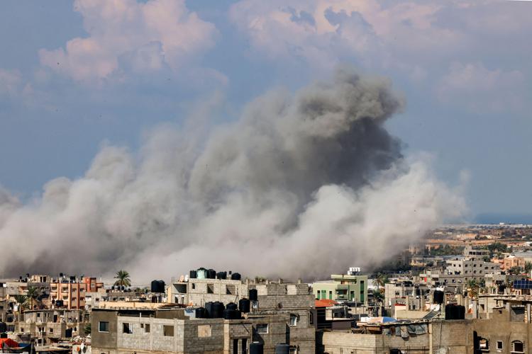 Raid israeliano a Gaza - Afp