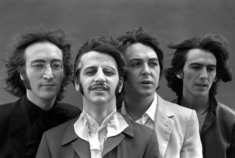 I Beatles: da sinistra John Lennon, Ringo Starr, Paul McCartney e George Harrison