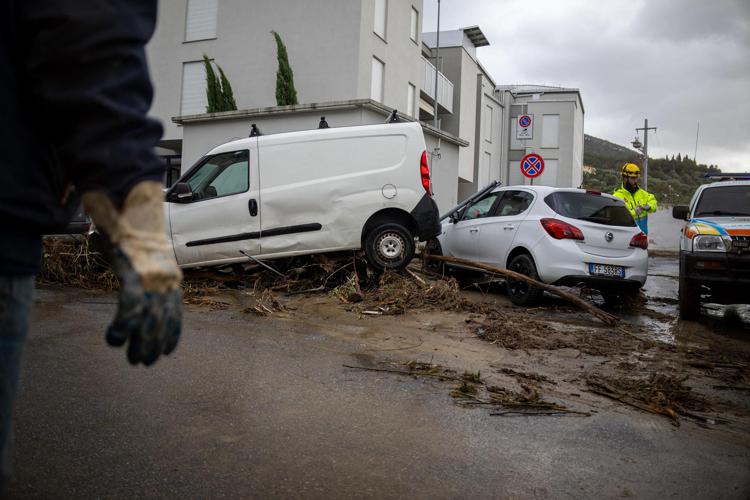 Alluvione in Toscana (Afp)