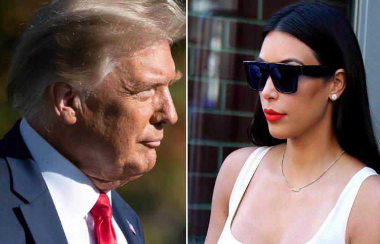 Donald Trump e Kim Kardashian