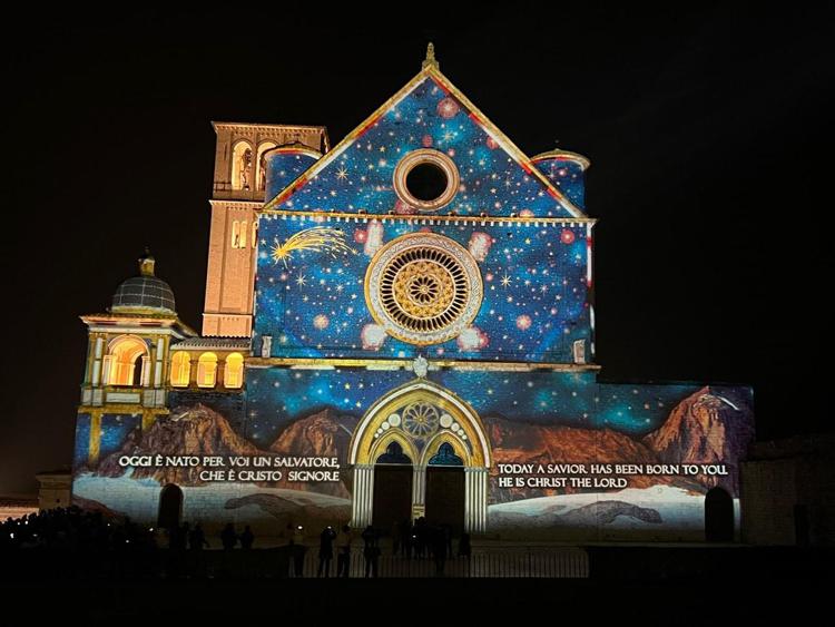 Assisi, un Natale di luce sulle orme di San Francesco
