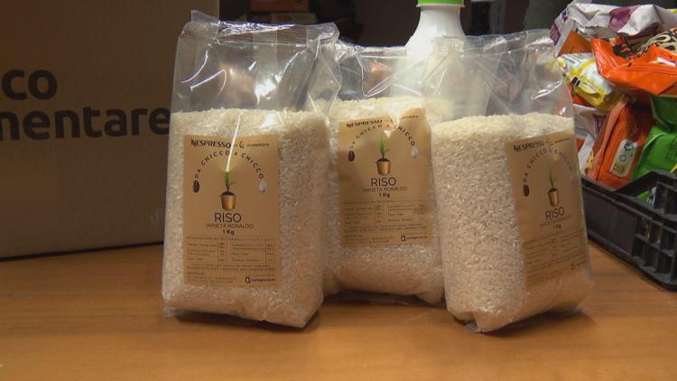 Sostenibilità, Nespresso: 90 quintali di riso donati a Banco Alimentare del Piemonte