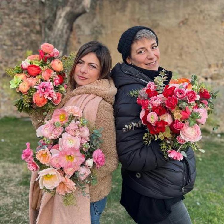 Jessica e Sabina, le artiste dei bouquet