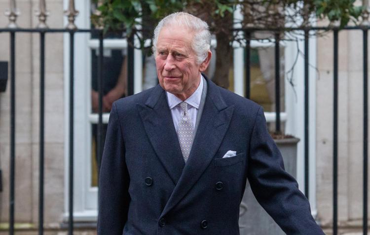 Re Carlo III all'uscita dalla clinica di Londra dopo l'intervento alla prostata - Fotogramma /Ipa