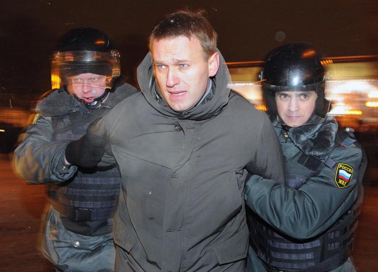 Navalny fermato dalla polizia russa - Afp
