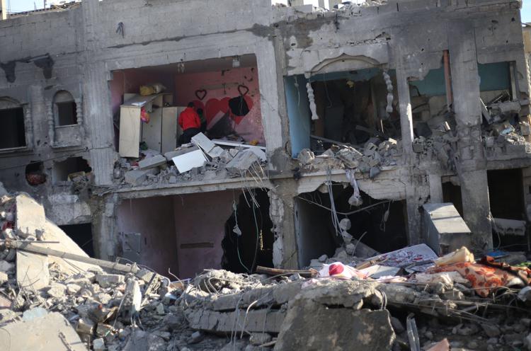 La città di Rafah, nella Striscia di Gaza - (Afp)