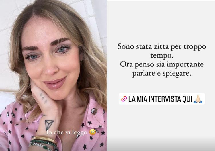 Chiara Ferragni su Instagram