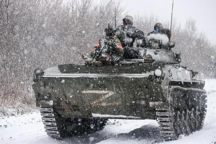 Militari in Ucraina - (Afp)