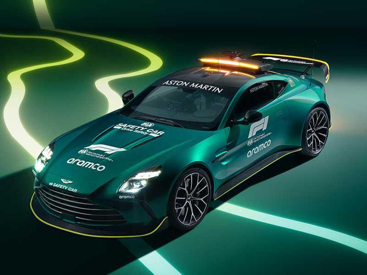 Aston Martin Vantage Safety Car ufficiale FIA in Formula 1