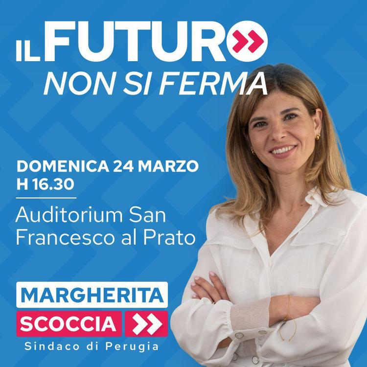 Perugia, domenica presentazione candidata sindaca Margherita Scoccia