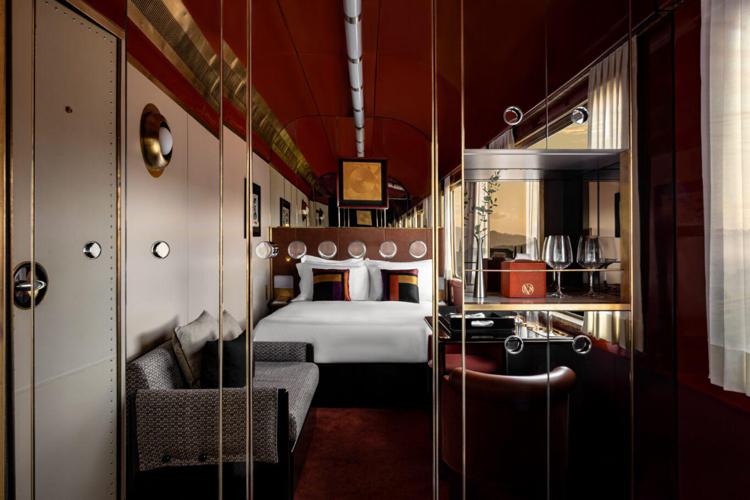 Una delle suite di La Dolce Vita Orient Express