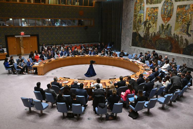 Il Consiglio di Sicurezza delle Nazioni Unite presso la sede di New York  - (Afp)