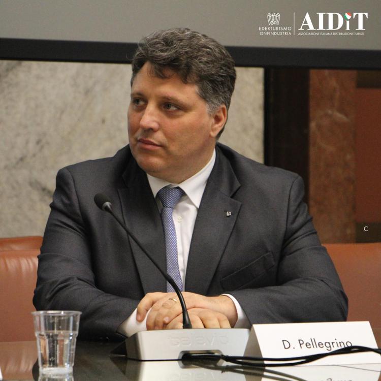 Domenico Pellegrino, presidente di Aidit, l'associazione delle agenzie di viaggio aderente a Federturismo Confindustria
