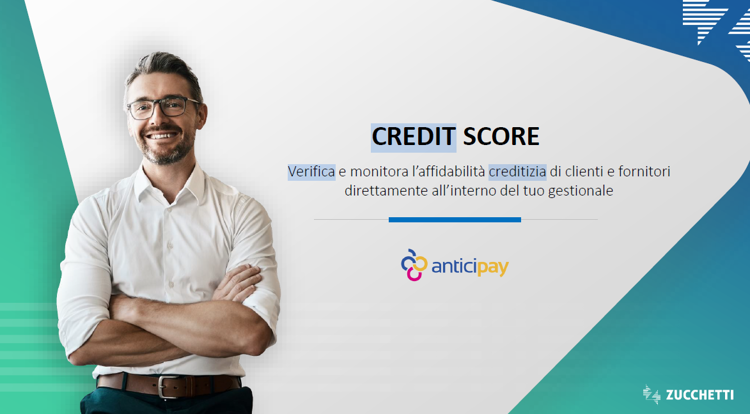 Credit Score, Zucchetti presenta il software che consente di verificare l’affidabilità di partner e fornitori in tempo reale