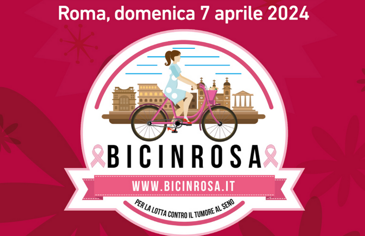Tumori: Bicinrosa domenica a Roma, pedalata amatoriale per la prevenzione al seno