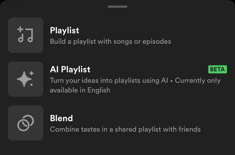 Spotify, arrivano le playlist create con l'intelligenza artificiale