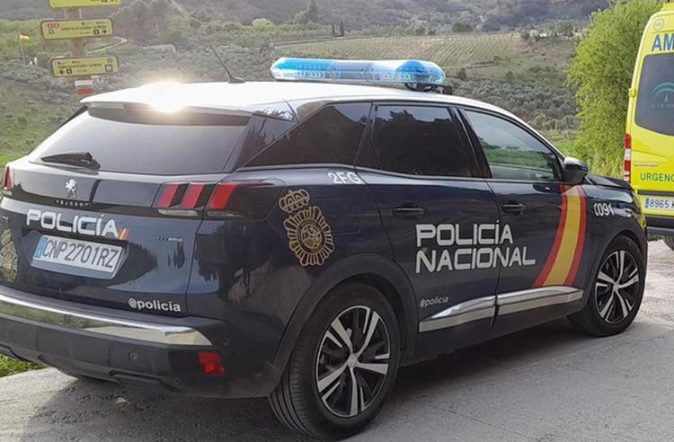 Un'auto della polizia spagnola