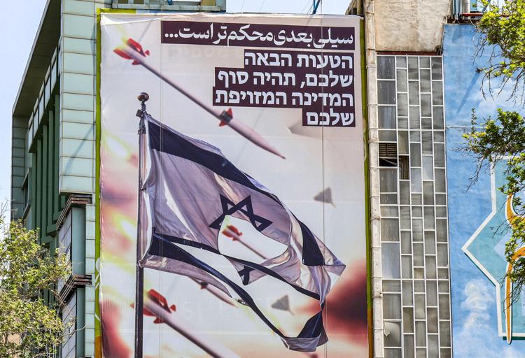 Manifesto anti israeliano a Teheran - Afp