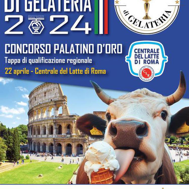 Roma, domani alla Centrale del Latte il 'Premio Palatino d'Oro' per miglior gelato
