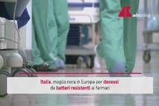 Antibiotico-resistenza, Italia maglia nera in Europa